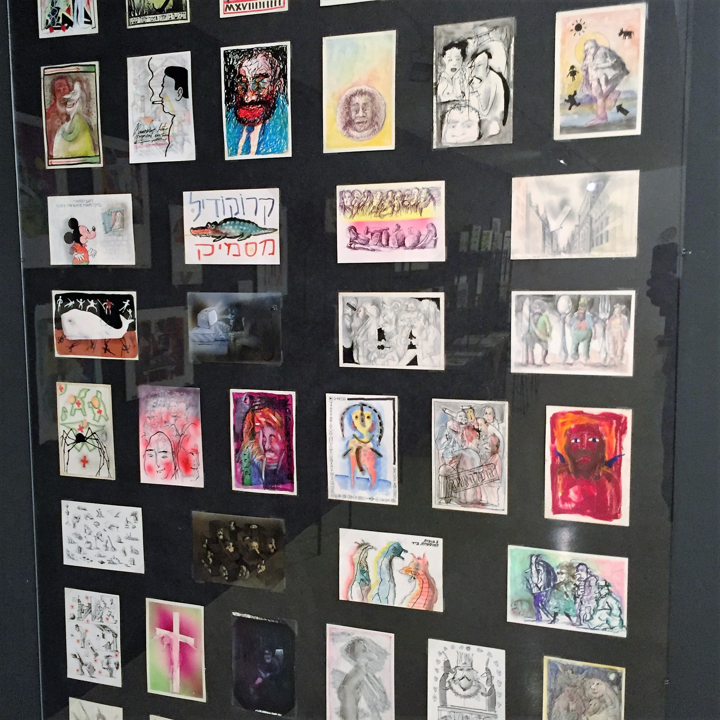 A Morning with Danny Kerman – at Shenkar College and the Herzliya Museum by Mel Rosenberg - מל רוזנברג - Illustrated by Danny Kerman  - Ourboox.com