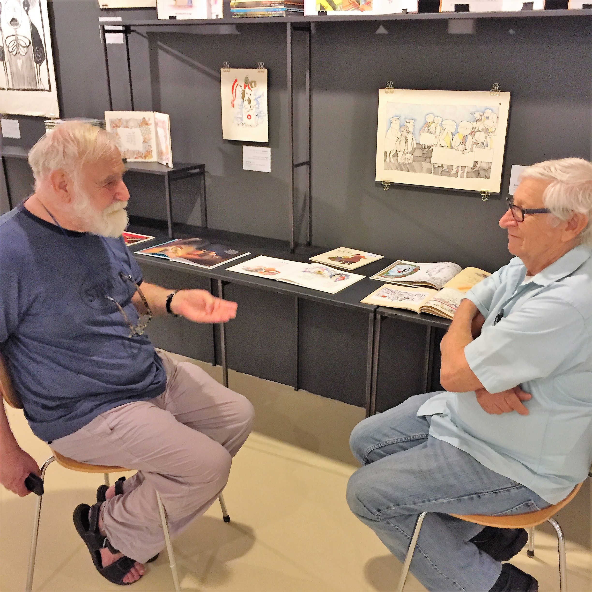 A Morning with Danny Kerman – at Shenkar College and the Herzliya Museum by Mel Rosenberg - מל רוזנברג - Illustrated by Danny Kerman  - Ourboox.com