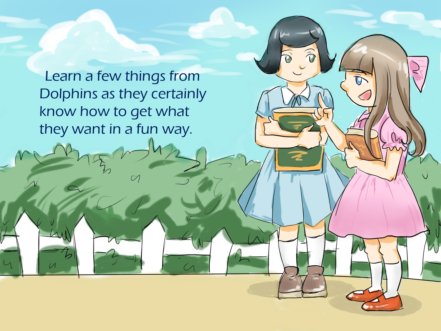 Little Dolphin Philisophy by Galorian  - Illustrated by Zhang Tinghui - Ourboox.com