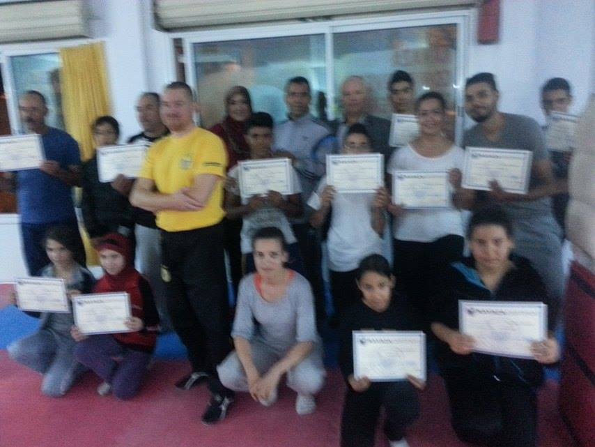 من كواليس الدورة الأولى لفنون الدفاع عن النفس ببنزرت :2016/11/20 by bechir - Illustrated by البشير الحمروني - Ourboox.com