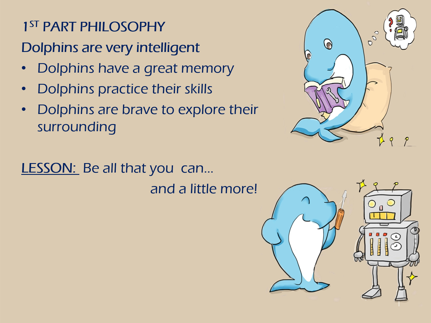 Little Dolphin Philisophy by Galorian  - Illustrated by Zhang Tinghui - Ourboox.com