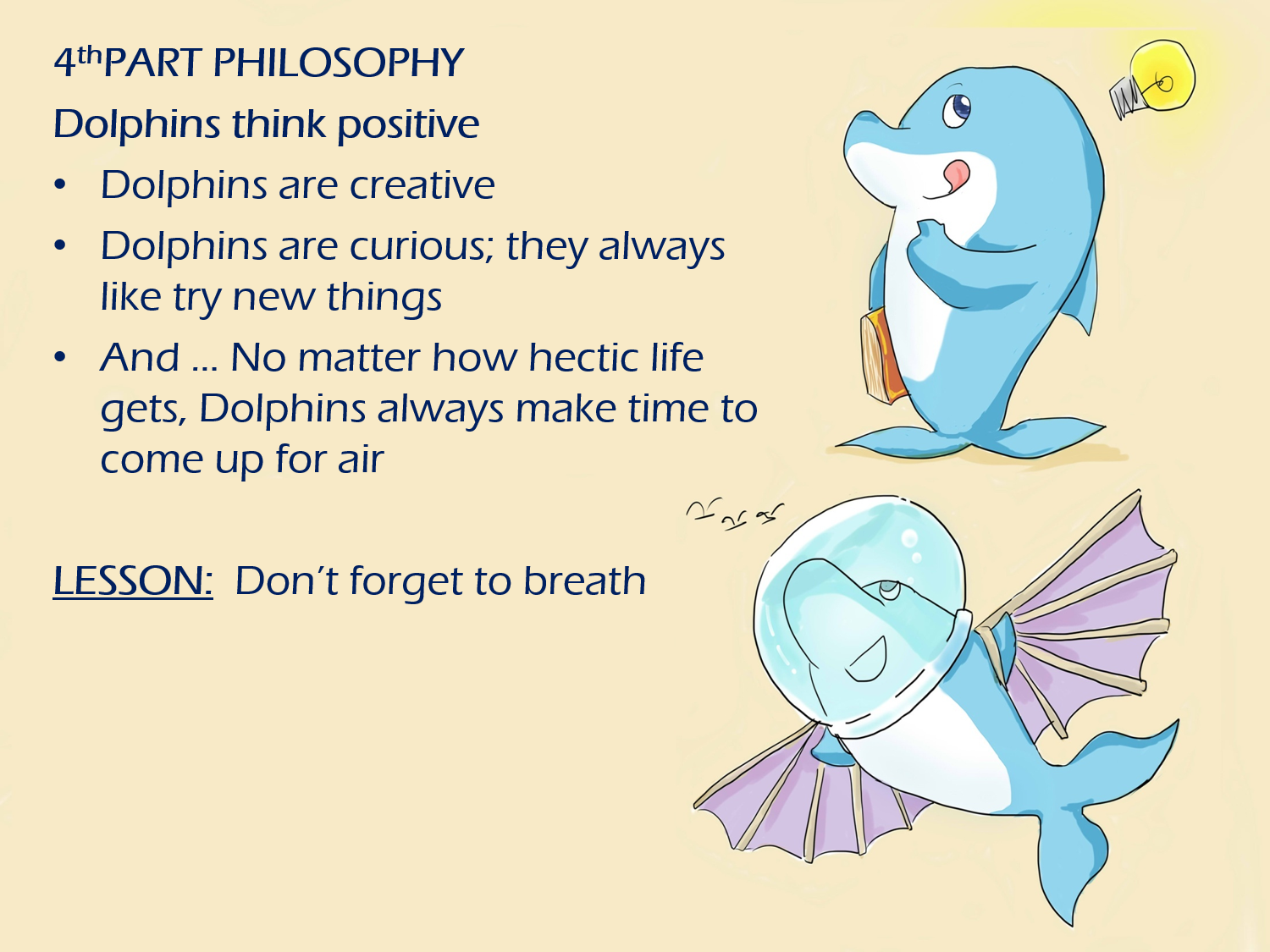 Little Dolphin Philisophy by Galorian  - Illustrated by Zhang Tinghui - Ourboox.com