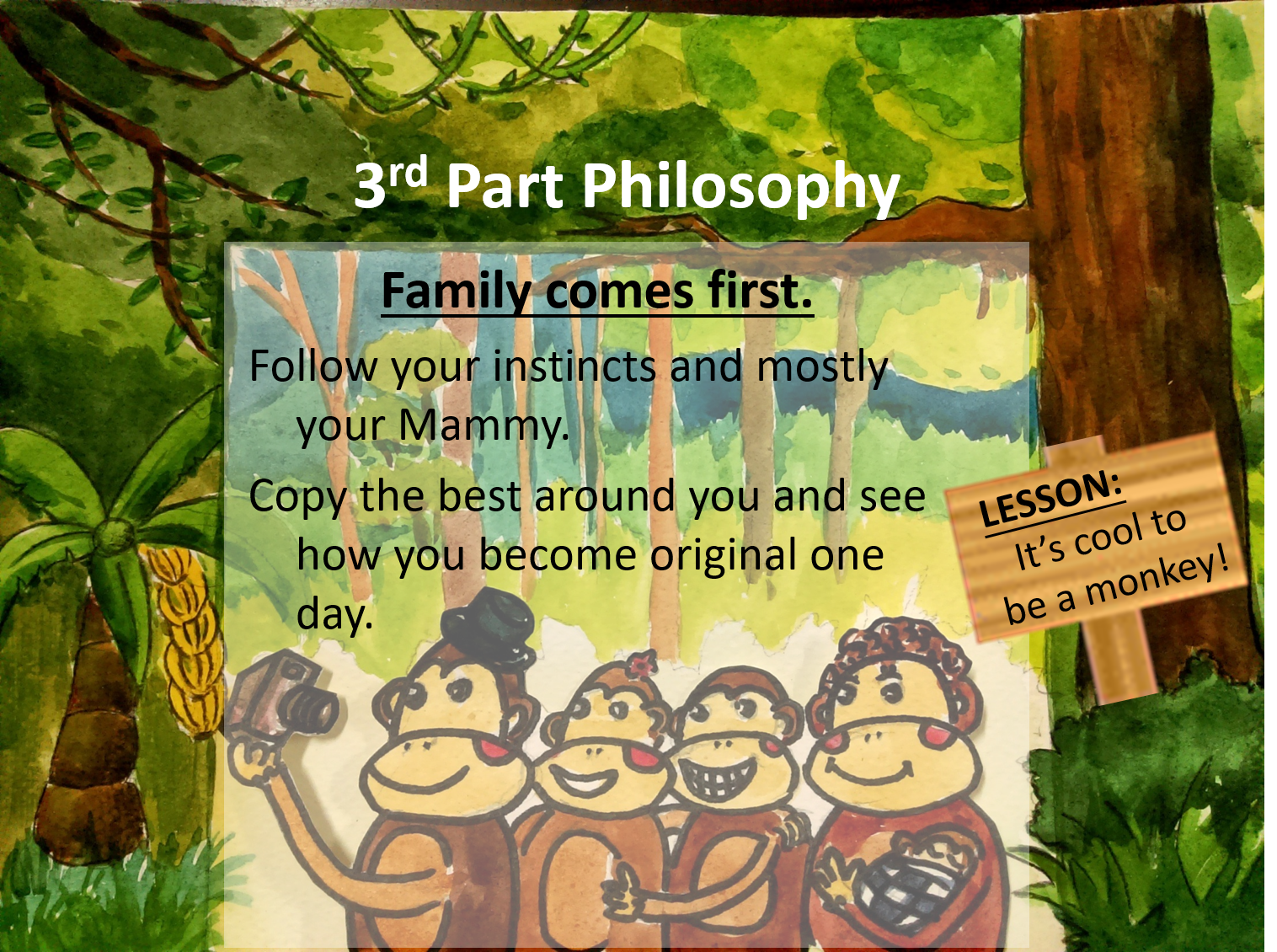 Little Monkey Philisophy by Galorian  - Illustrated by Wei-Ting Yang   - Ourboox.com