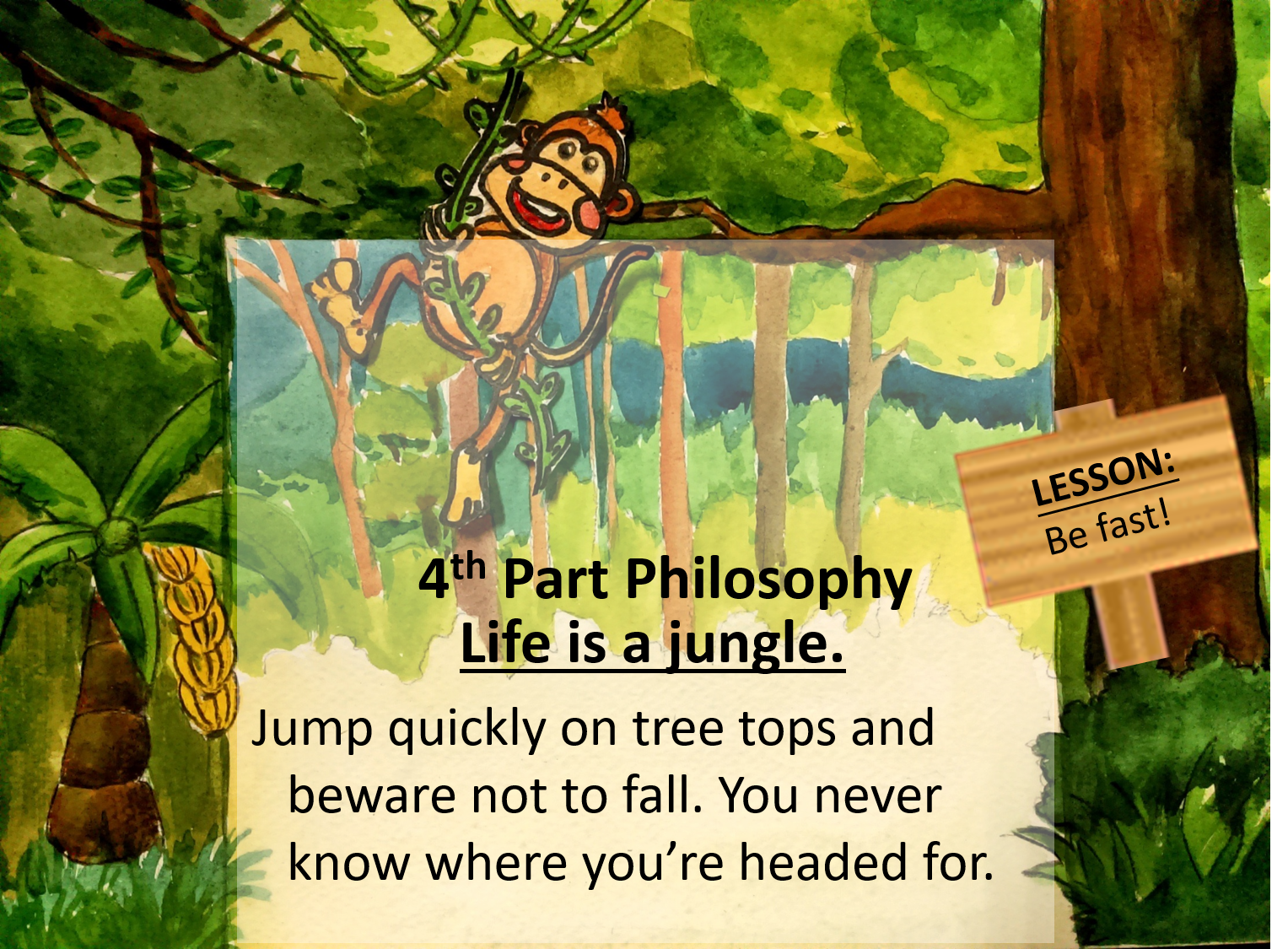 Little Monkey Philisophy by Galorian  - Illustrated by Wei-Ting Yang   - Ourboox.com
