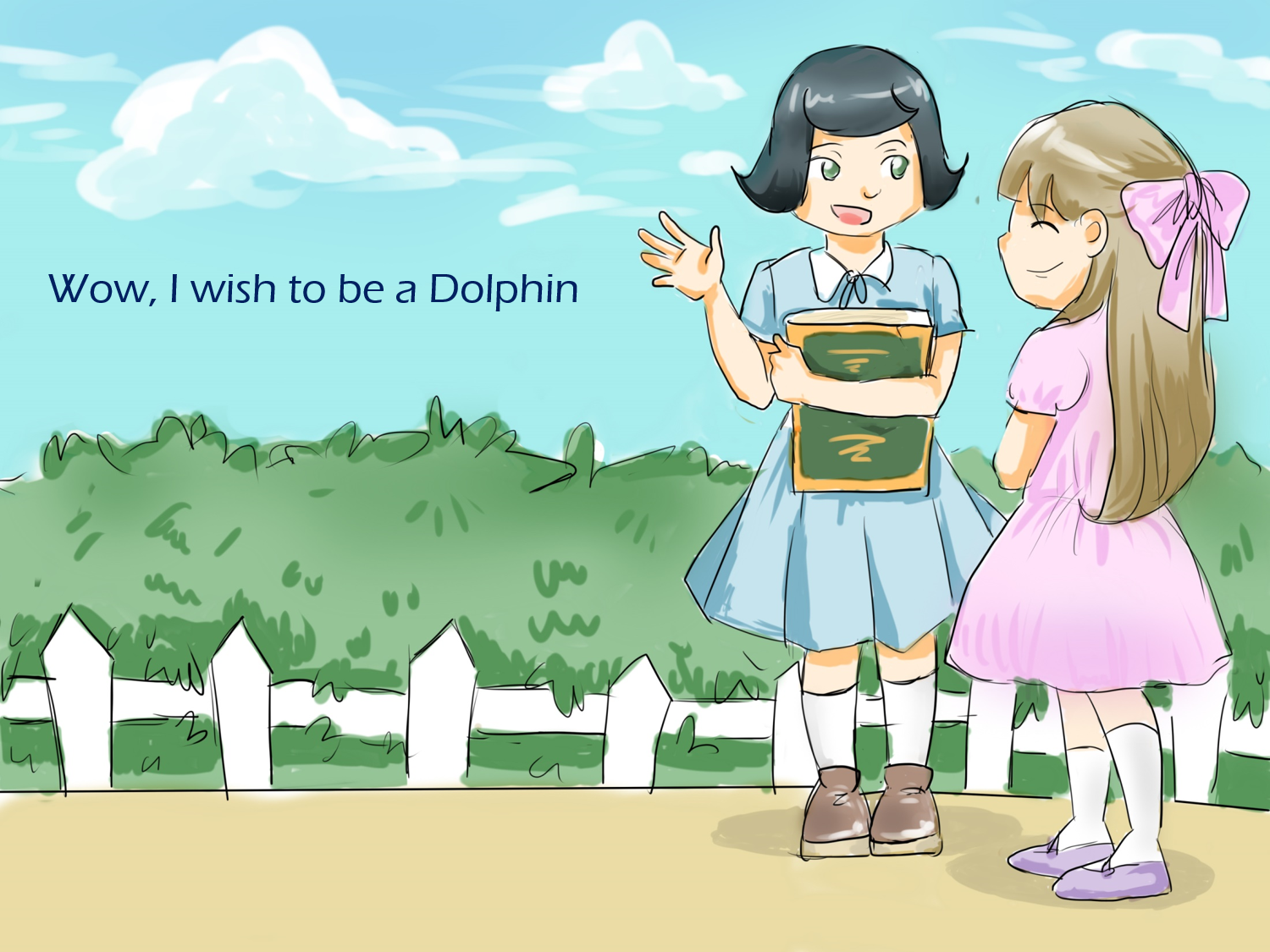 Little Dolphin Philisophy by Galorian  - Illustrated by Zhang Tinghui - Ourboox.com