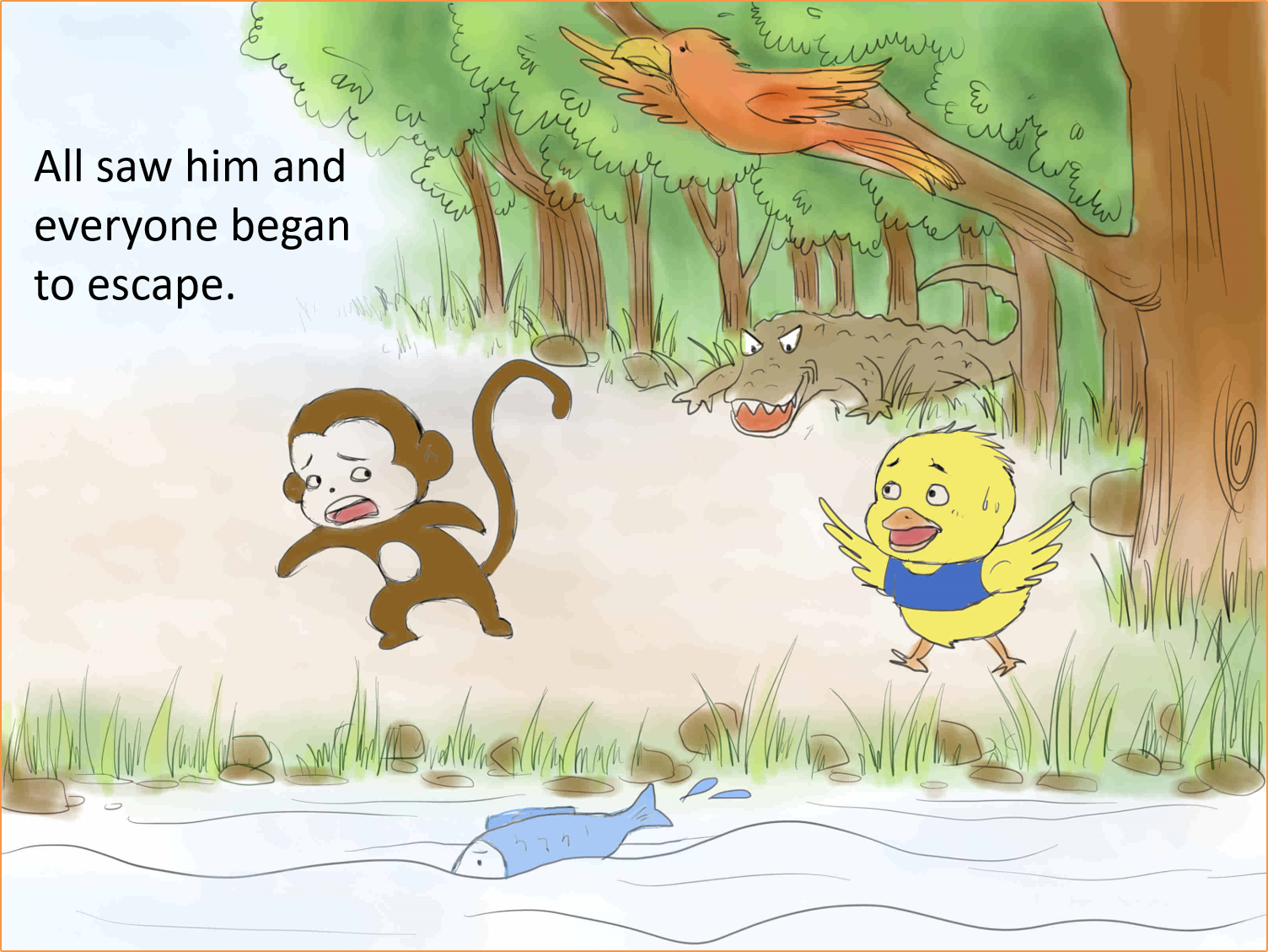 Little Yellow Duck – 4 friends by Galorian  - Illustrated by Zhang Tinghui - Ourboox.com