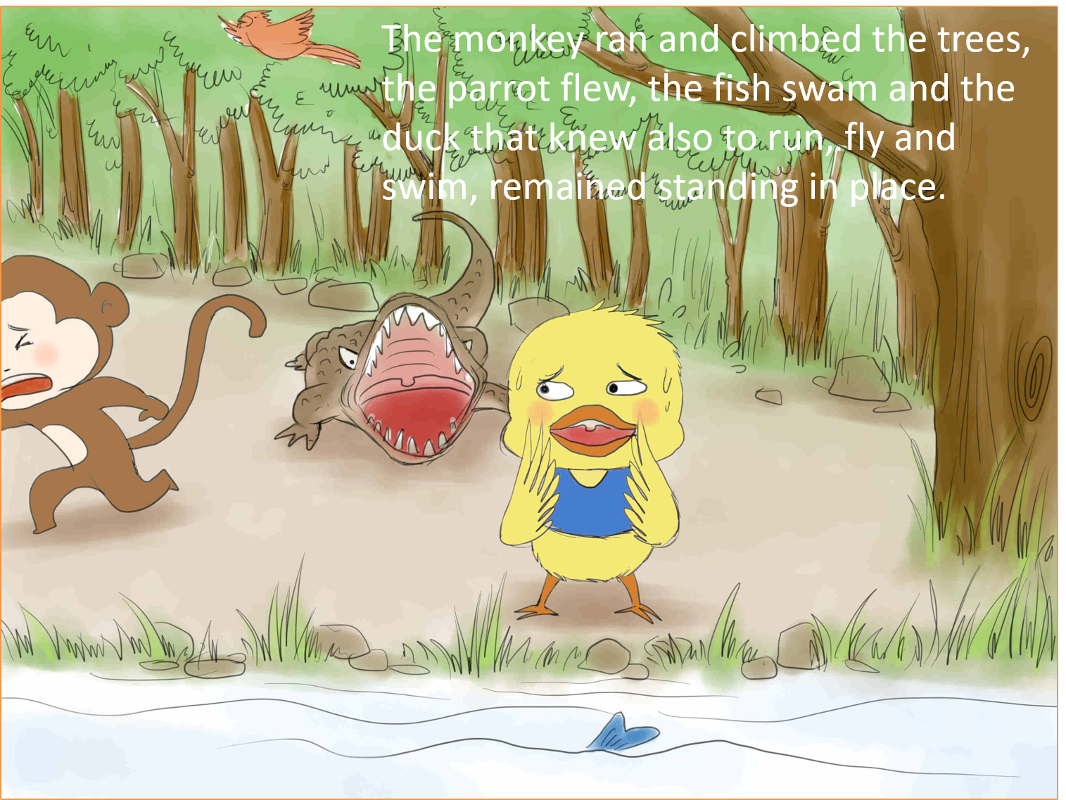 Little Yellow Duck – 4 friends by Galorian  - Illustrated by Zhang Tinghui - Ourboox.com