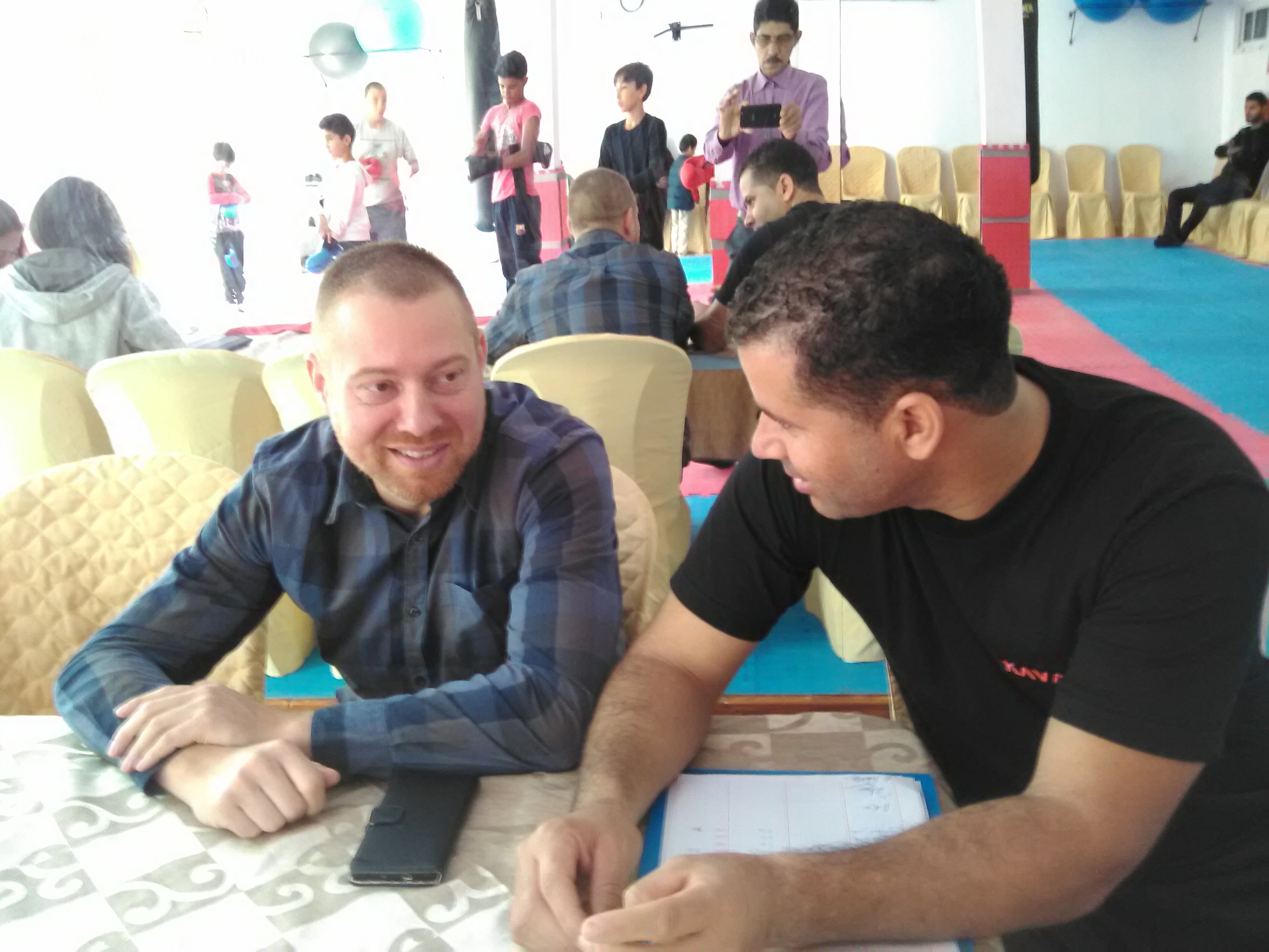 من كواليس الدورة الأولى لفنون الدفاع عن النفس ببنزرت :2016/11/20 by bechir - Illustrated by البشير الحمروني - Ourboox.com