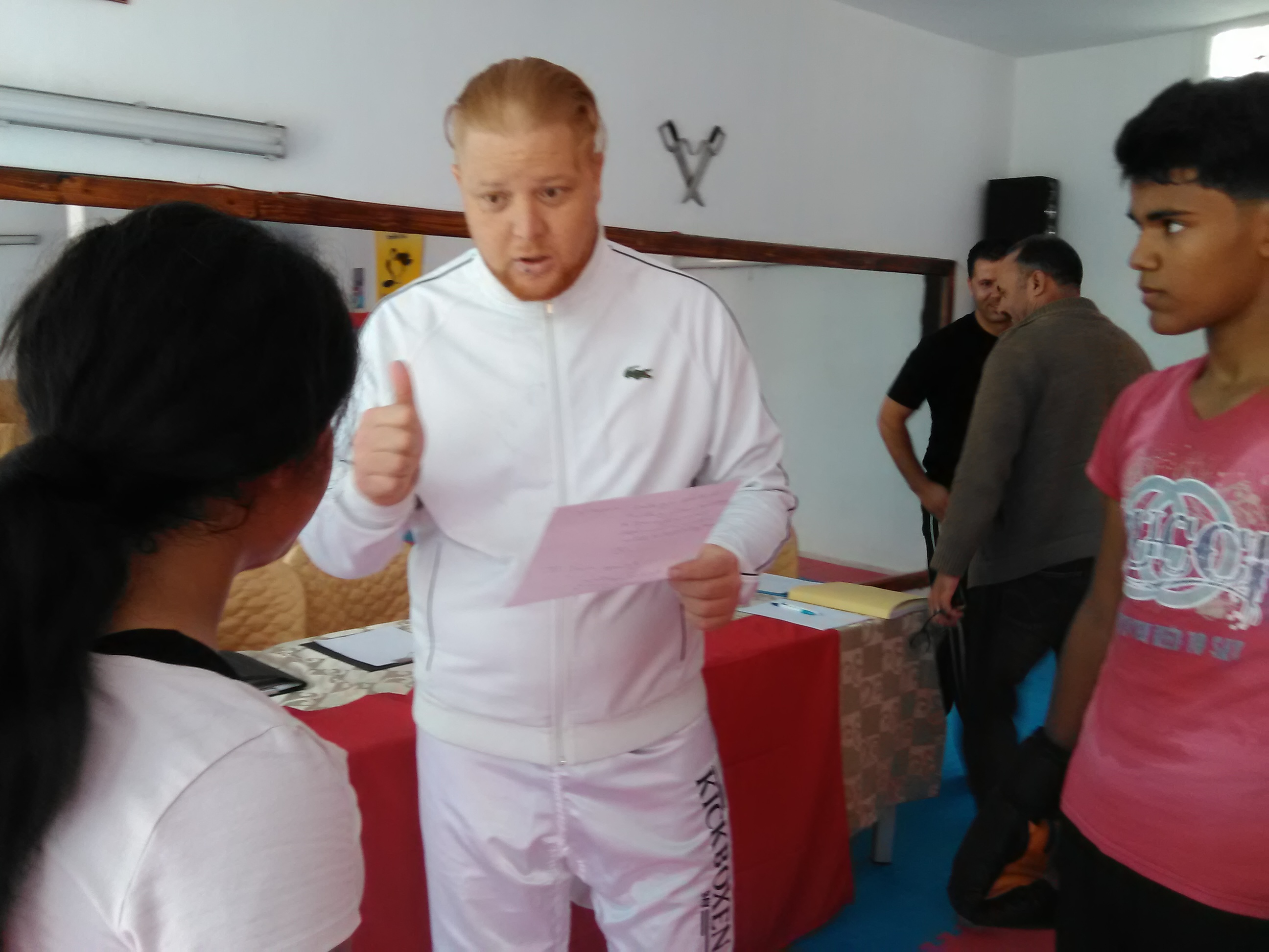 الدورة الأولى المفتوحة لفنون الدفاع عن النفس ببنزرت by bechir - Illustrated by البشير الحمروني عضو الجمعية التونسية النمساوية لفنون الدفاع عن النفس  - Ourboox.com