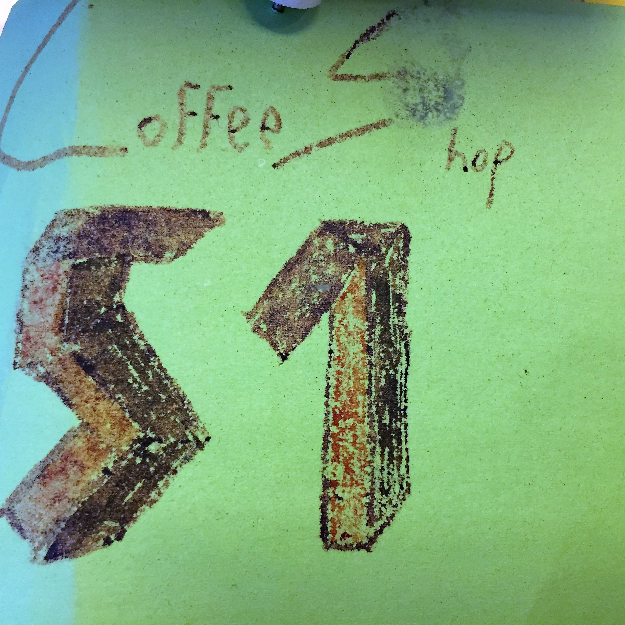 The Coffee Shop on Ahad Haam 51 – Customer Sketches by Mel Rosenberg - מל רוזנברג - Illustrated by Lotsa Customers - Ourboox.com