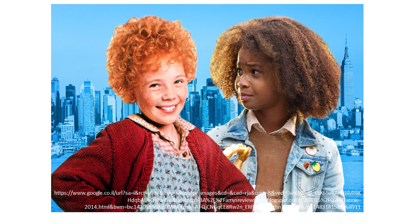 ANNIE (Will Gluck)- Movie Review by shirkoreh - Illustrated by by Noa Zeitouni, Leehe Madmon and Shir Koreh. Taken mostly from the internet. - Ourboox.com