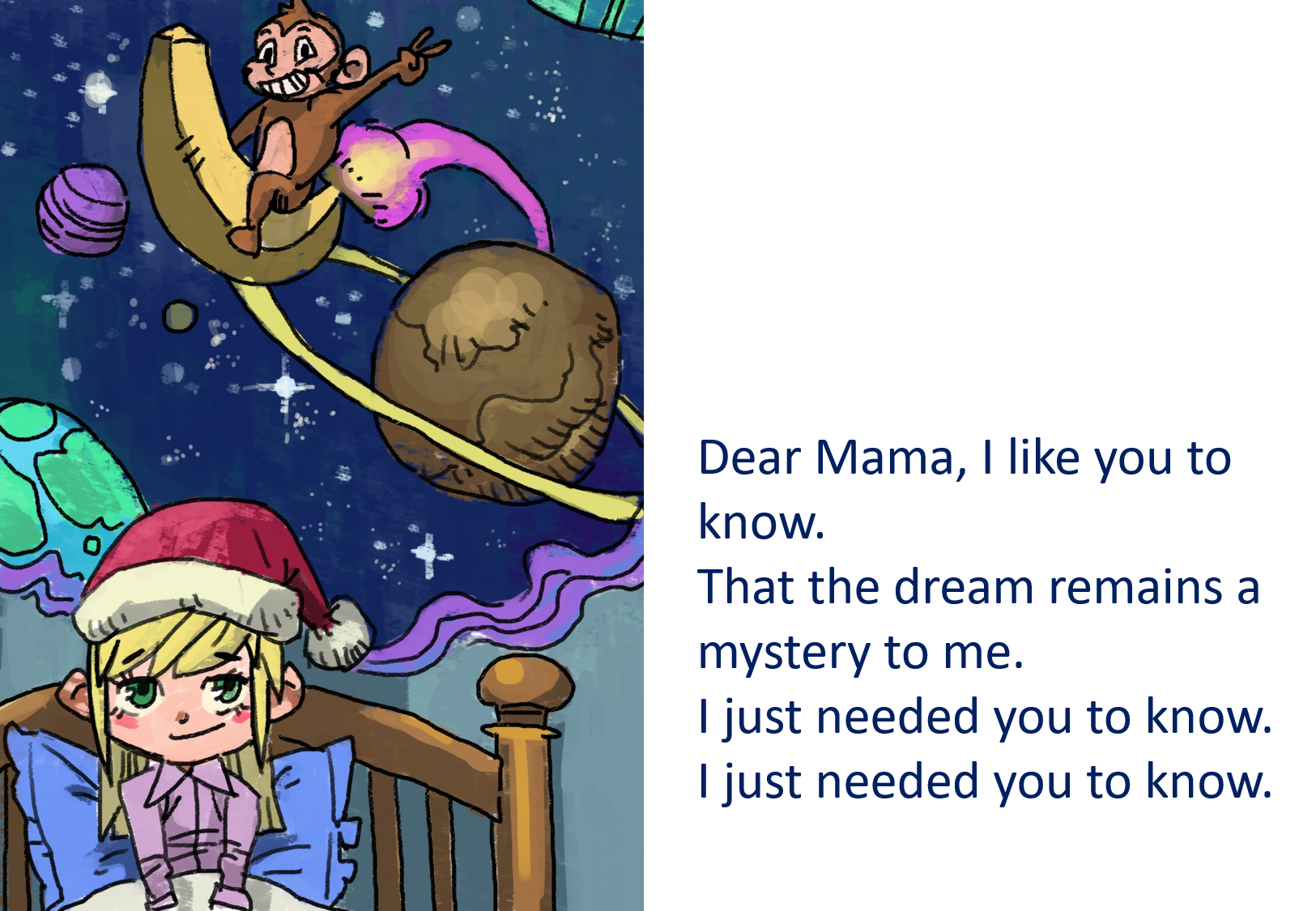 MY DREAM OF THE GALACTIC MONKEY by Galorian  - Illustrated by Tang Ze - Ourboox.com