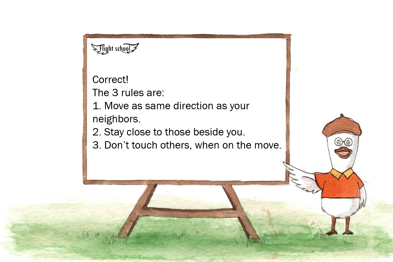 A flight guide-for little yellow ducks by Galorian  - Illustrated by Zhang Tinghui - Ourboox.com