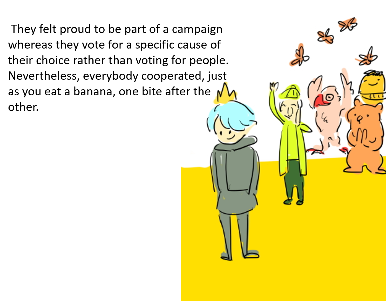 The Prince With The Banana Smile by Galorian - Illustrated by Allison Lee - Ourboox.com