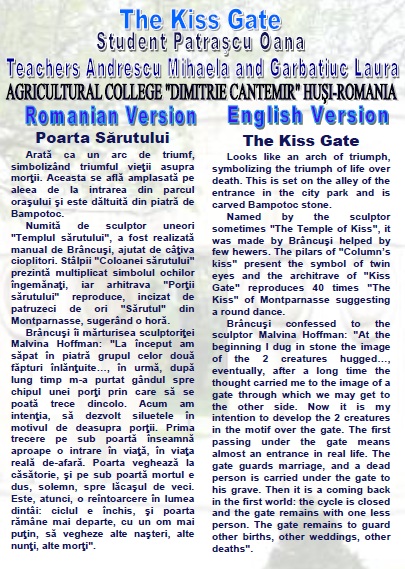 7 WONDERS OF YOUR COUNTRY The Agricultural College ”Dimitrie Cantemir” HUSI – ROMANIA Teachers coordinators Andrescu Mihaela and Garbatiuc Laura by Andrescu Mihaela - Ourboox.com