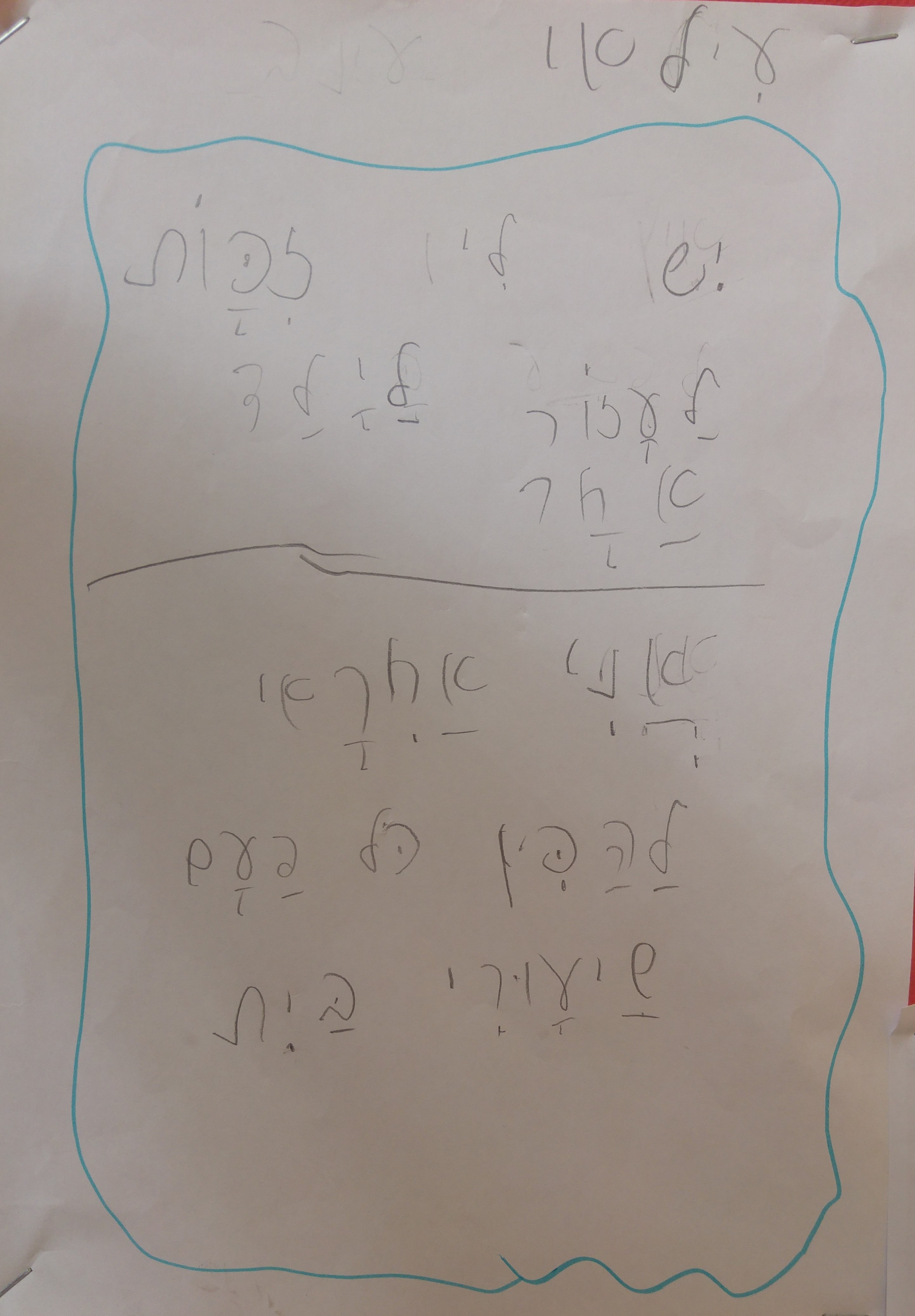by אילן - Illustrated by ציירו וכתבו תלמידי כיתה ב