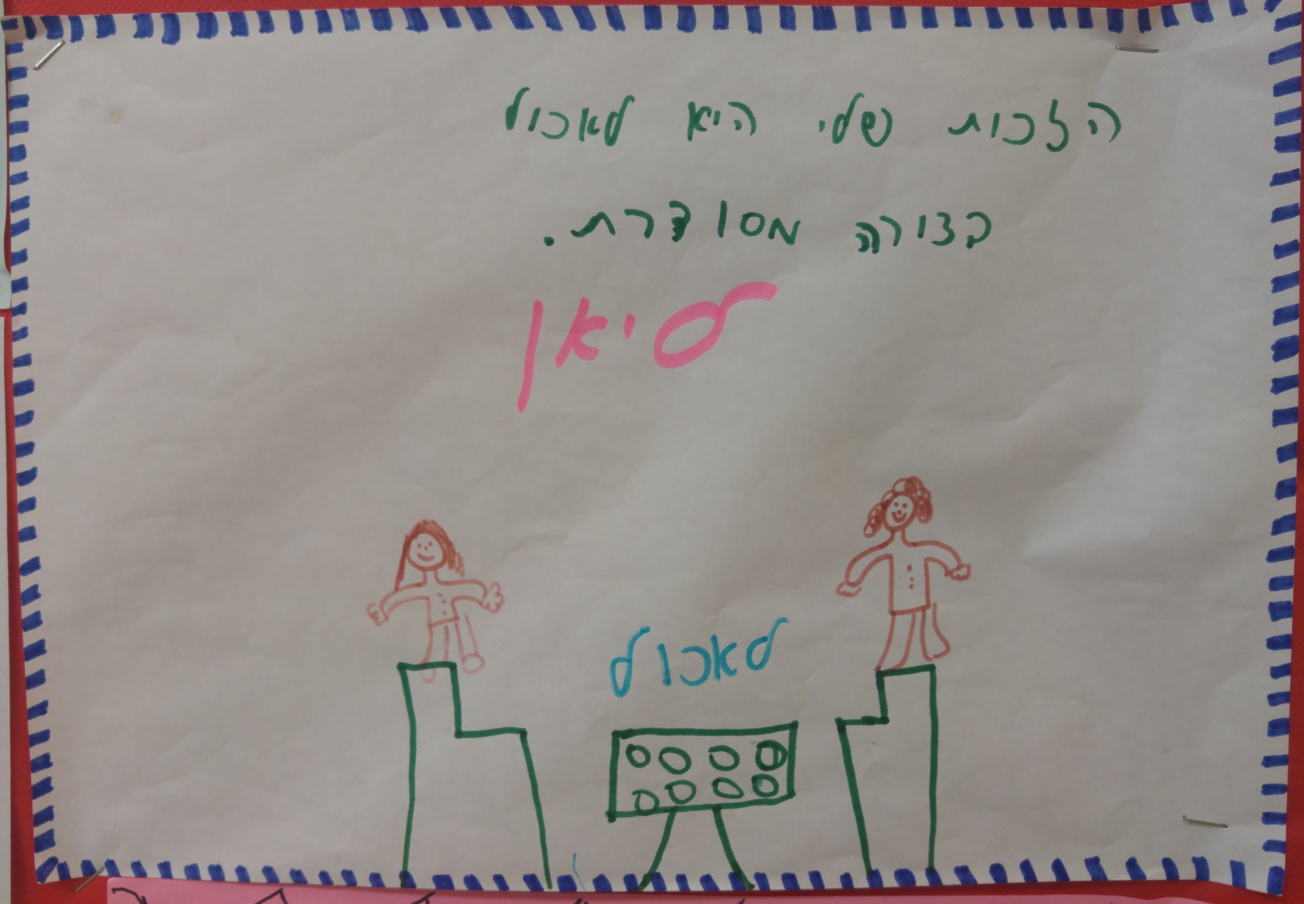 by אילן - Illustrated by ציירו וכתבו תלמידי כיתה ב