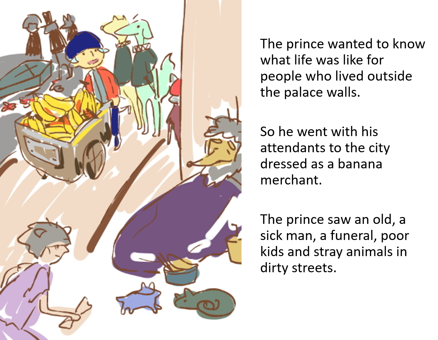 The Prince With The Banana Smile by Galorian - Illustrated by Allison Lee - Ourboox.com