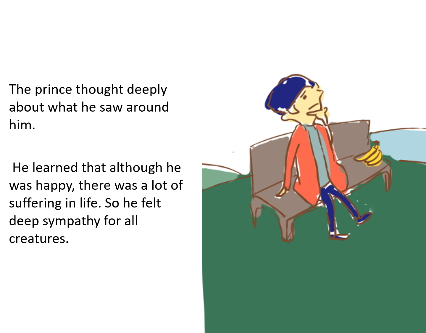 The Prince With The Banana Smile by Galorian - Illustrated by Allison Lee - Ourboox.com