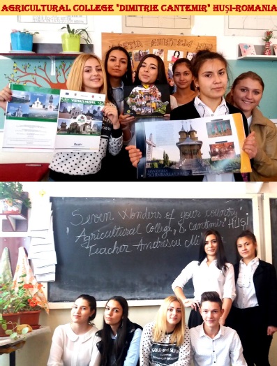 7 WONDERS OF YOUR COUNTRY The Agricultural College ”Dimitrie Cantemir” HUSI – ROMANIA Teachers coordinators Andrescu Mihaela and Garbatiuc Laura by Andrescu Mihaela - Ourboox.com