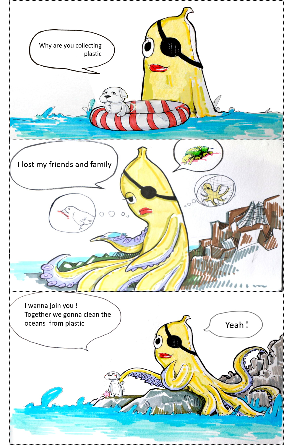 THE ADVENTURES OF OCTONANA AND HENRY SNOW 1 by Galorian  - Illustrated by Chen Jingru and Zhang Tinghui - Ourboox.com