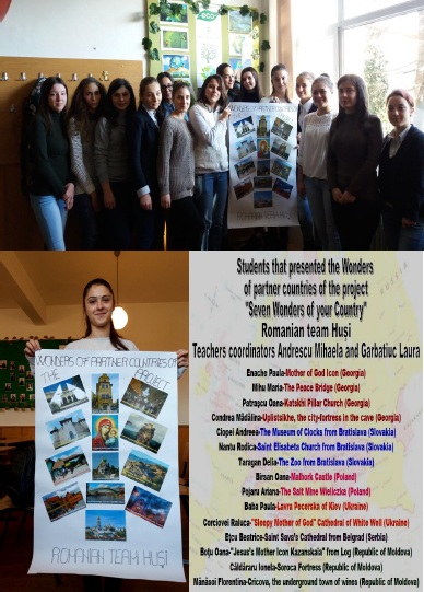 7 WONDERS OF YOUR COUNTRY The Agricultural College ”Dimitrie Cantemir” HUSI – ROMANIA Teachers coordinators Andrescu Mihaela and Garbatiuc Laura by Andrescu Mihaela - Ourboox.com