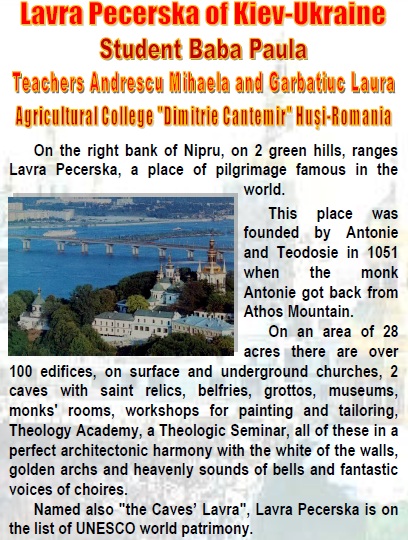 7 WONDERS OF YOUR COUNTRY The Agricultural College ”Dimitrie Cantemir” HUSI – ROMANIA Teachers coordinators Andrescu Mihaela and Garbatiuc Laura by Andrescu Mihaela - Ourboox.com