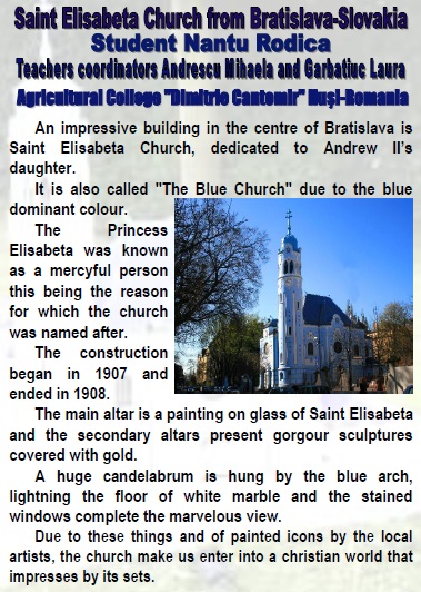 7 WONDERS OF YOUR COUNTRY The Agricultural College ”Dimitrie Cantemir” HUSI – ROMANIA Teachers coordinators Andrescu Mihaela and Garbatiuc Laura by Andrescu Mihaela - Ourboox.com