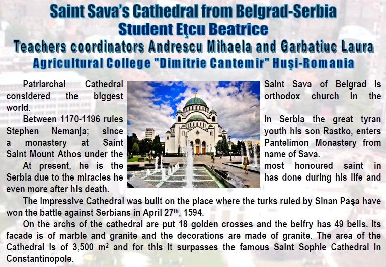 7 WONDERS OF YOUR COUNTRY The Agricultural College ”Dimitrie Cantemir” HUSI – ROMANIA Teachers coordinators Andrescu Mihaela and Garbatiuc Laura by Andrescu Mihaela - Ourboox.com