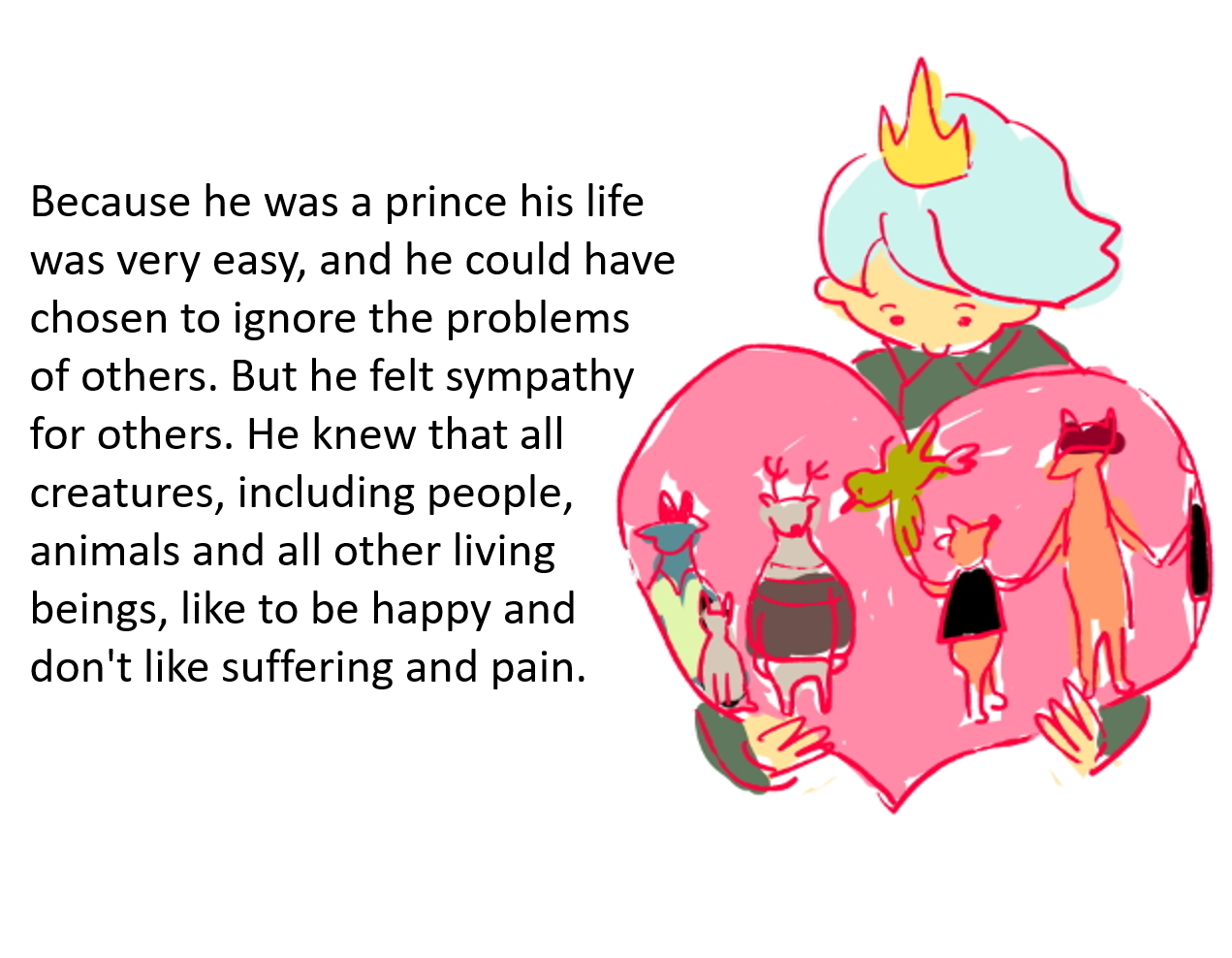 The Prince With The Banana Smile by Galorian - Illustrated by Allison Lee - Ourboox.com