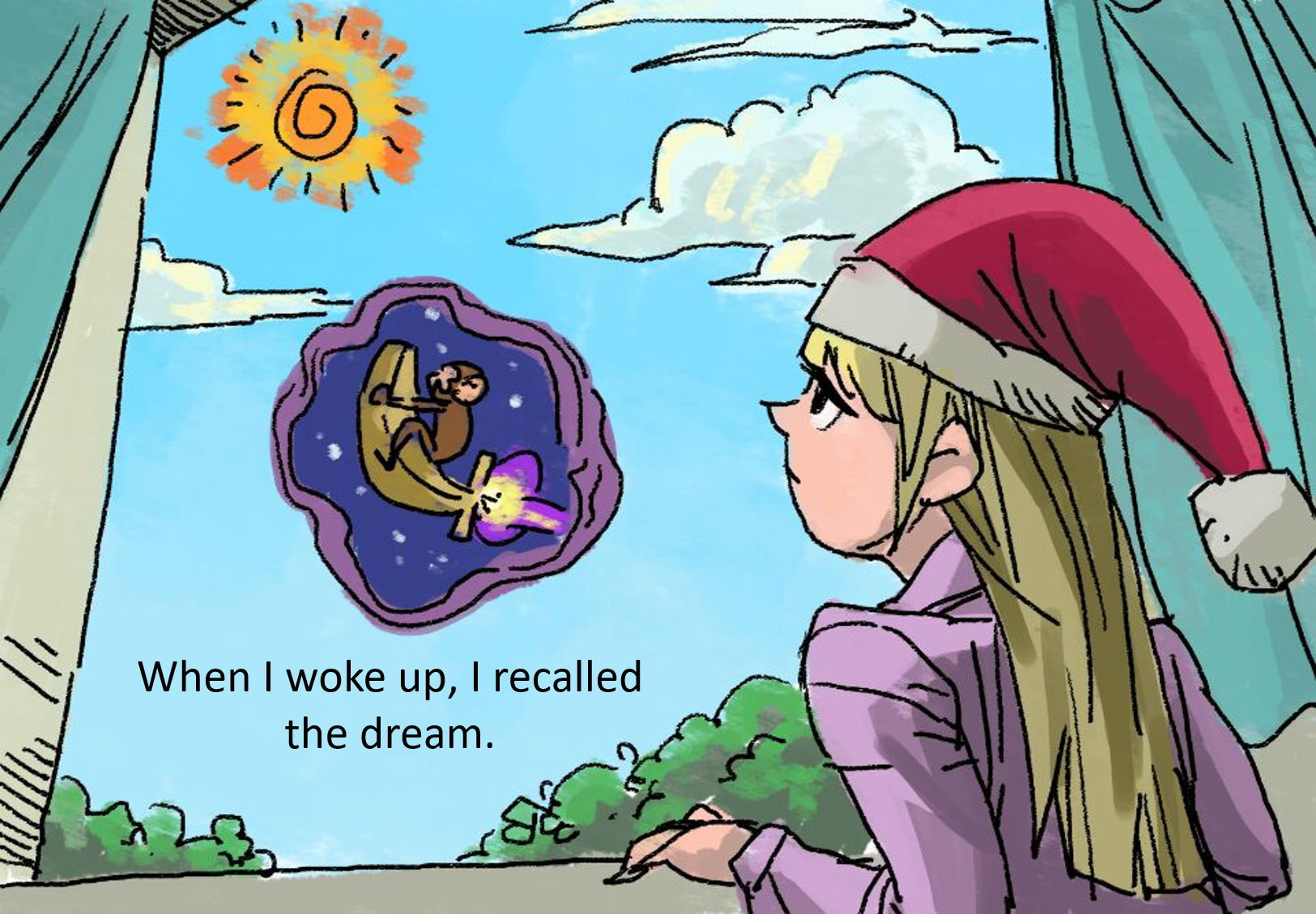 MY DREAM OF THE GALACTIC MONKEY by Galorian  - Illustrated by Tang Ze - Ourboox.com