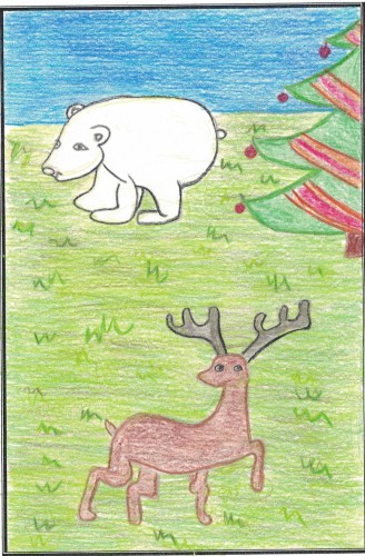 La renna e l'orso polare