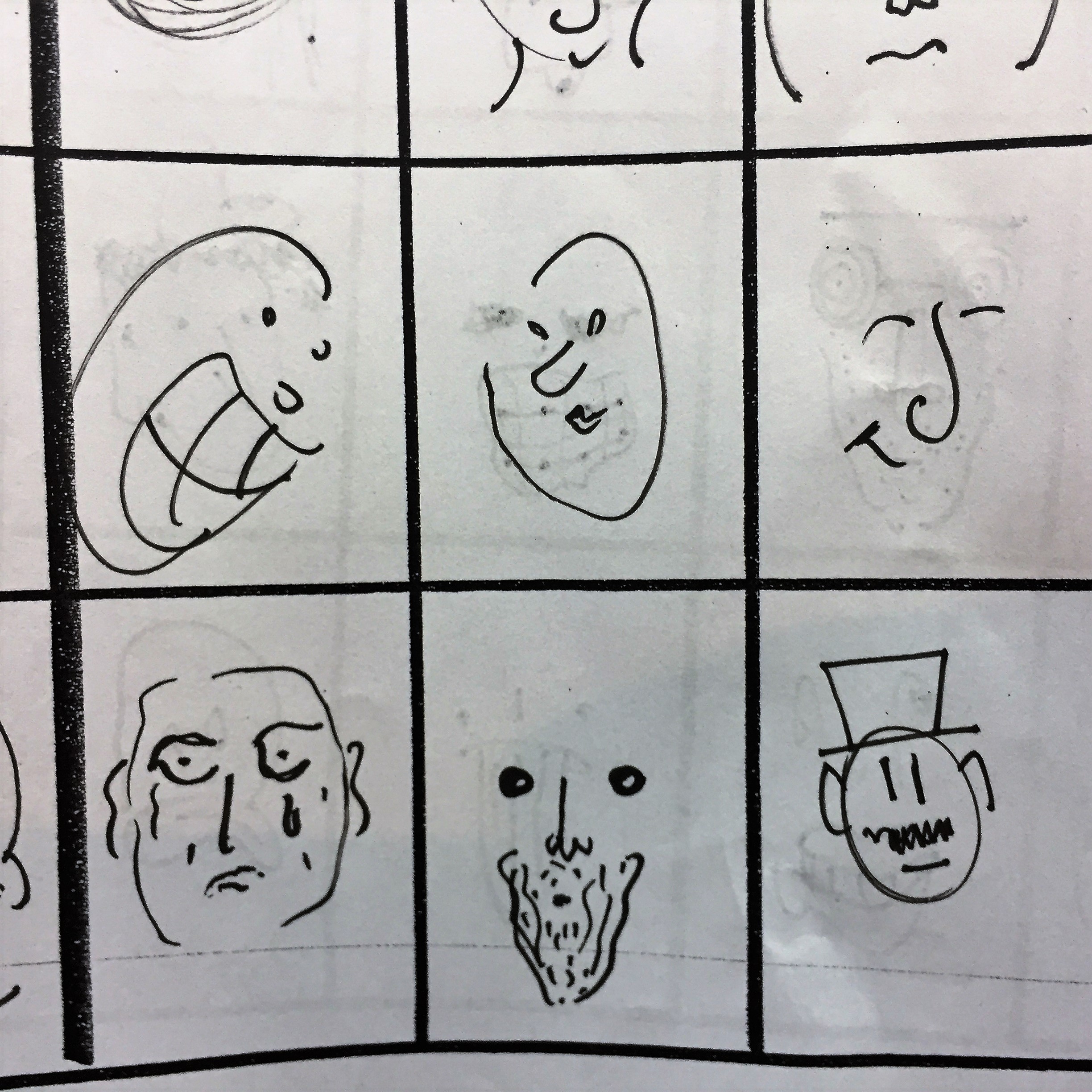 Drawing Faces with Danny Kerman at Shenkar College Department of Industrial Design by Mel Rosenberg - מל רוזנברג - Illustrated by Danny Kerman and the students of Shenkar College - Ourboox.com