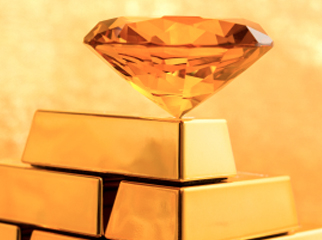 Gold and diamond. by amit - Ourboox.com