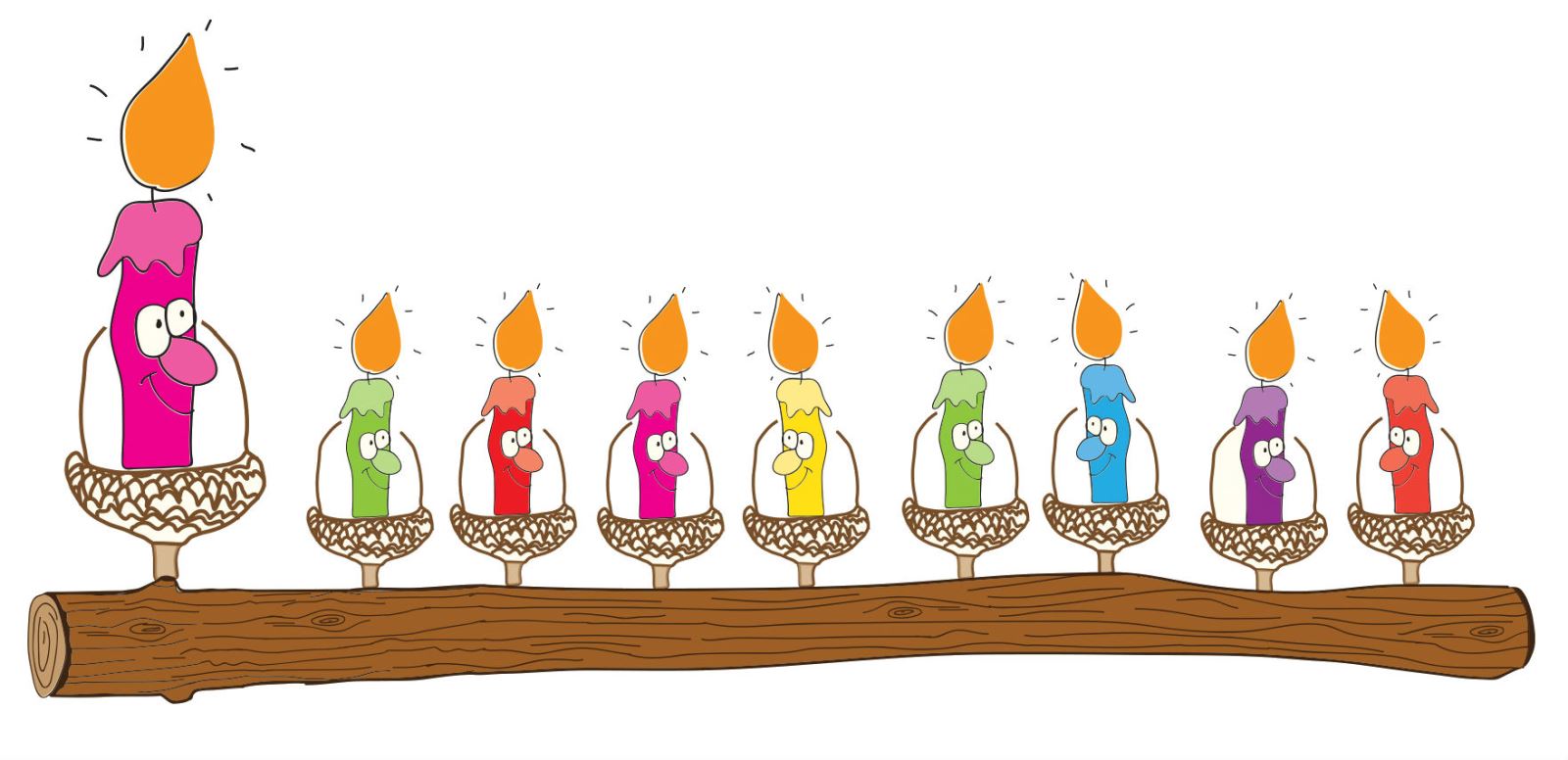 חנוכה חג האור by daniel vanono - Illustrated by דניאל וונונו - Ourboox.com