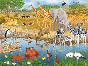 My First Book of Animals By:Tzvia Meir by Noam Banot Pisgat Zeev - Illustrated by Tzvia Meir - Ourboox.com