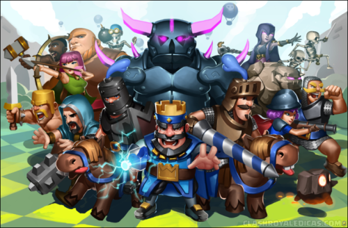 clash royale by elad lila - Illustrated by elad lila the king - Ourboox.com