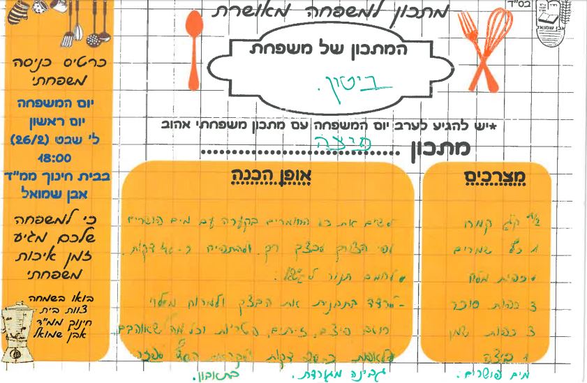 ספר מתכונים אבן שמואל by  - Illustrated by ממ"ד אבן שמואל - Ourboox.com