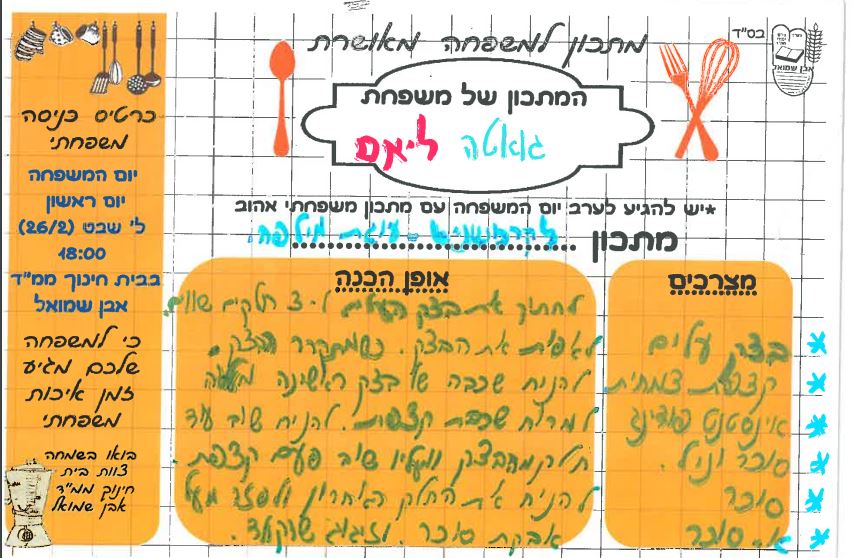 ספר מתכונים אבן שמואל by  - Illustrated by ממ"ד אבן שמואל - Ourboox.com