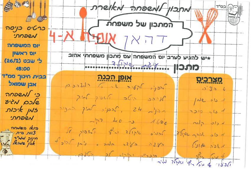 ספר מתכונים אבן שמואל by  - Illustrated by ממ"ד אבן שמואל - Ourboox.com