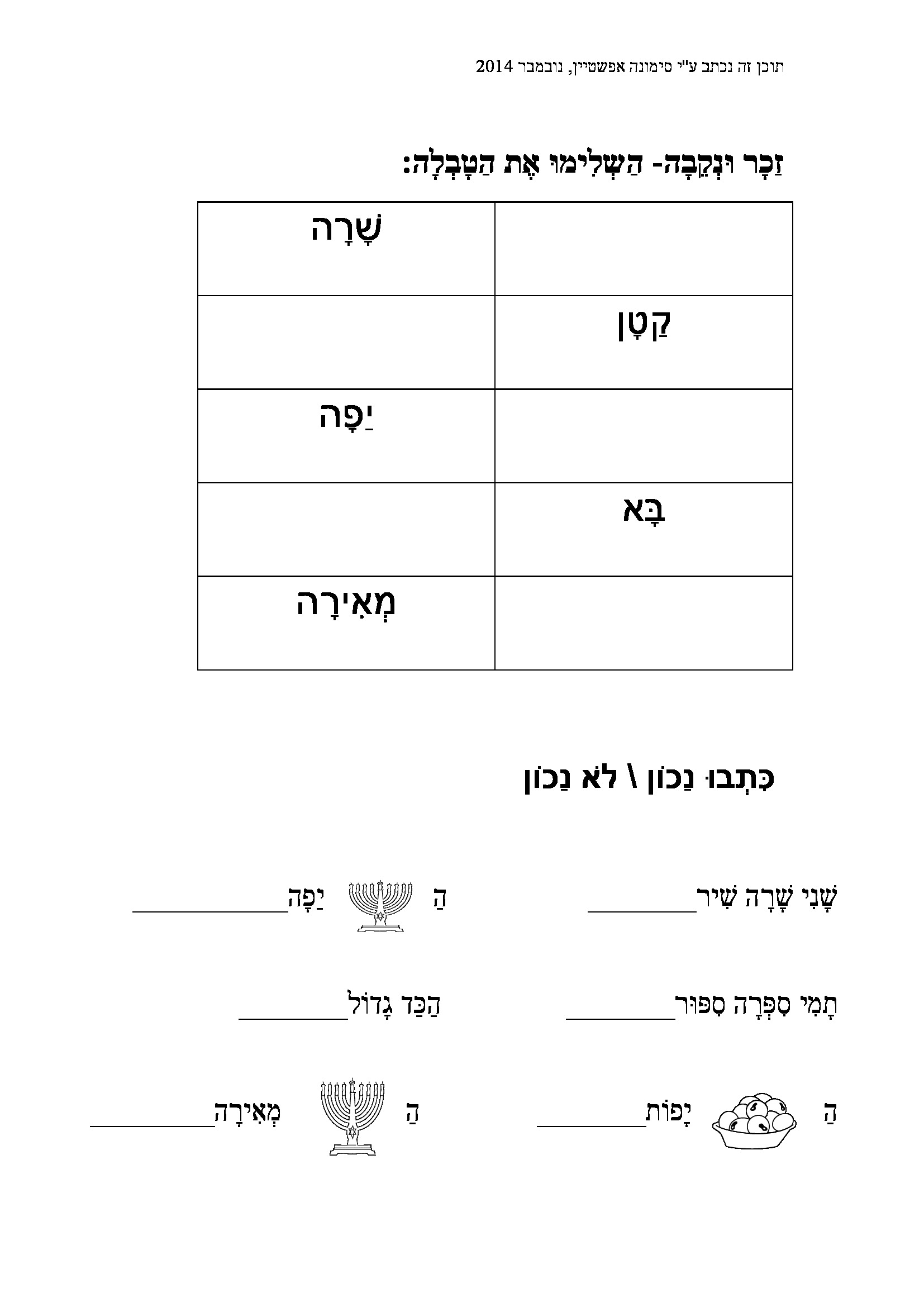 זבר נקבה by mona - Ourboox.com