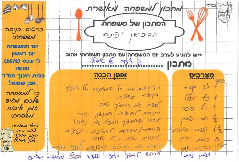 ספר מתכונים אבן שמואל by  - Illustrated by ממ"ד אבן שמואל - Ourboox.com