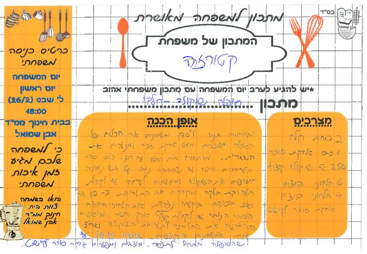 ספר מתכונים אבן שמואל by  - Illustrated by ממ"ד אבן שמואל - Ourboox.com