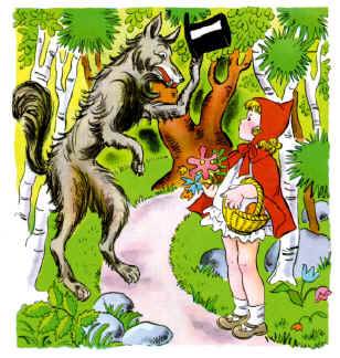 قصة ليلى الحمراء by ehabwajee - Illustrated by ايهاب - Ourboox.com