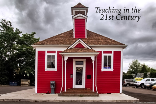 image of an old one-room school