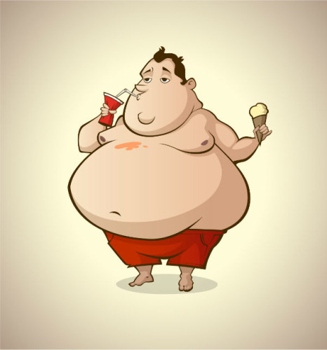 The fat man who became thin by shani - Illustrated by שני ברושי טובי - Ourboox.com