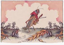 הנמלה והצרצר by asmaa zaidan - Illustrated by اسماء زيدان - Ourboox.com