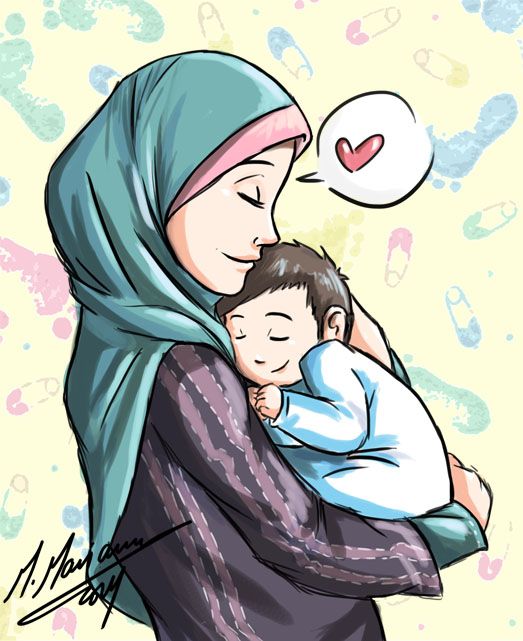 الأم إحساس ظريف، وهمس لطيف، وشعور نازف بدمع جارف. by sinad - Ourboox.com