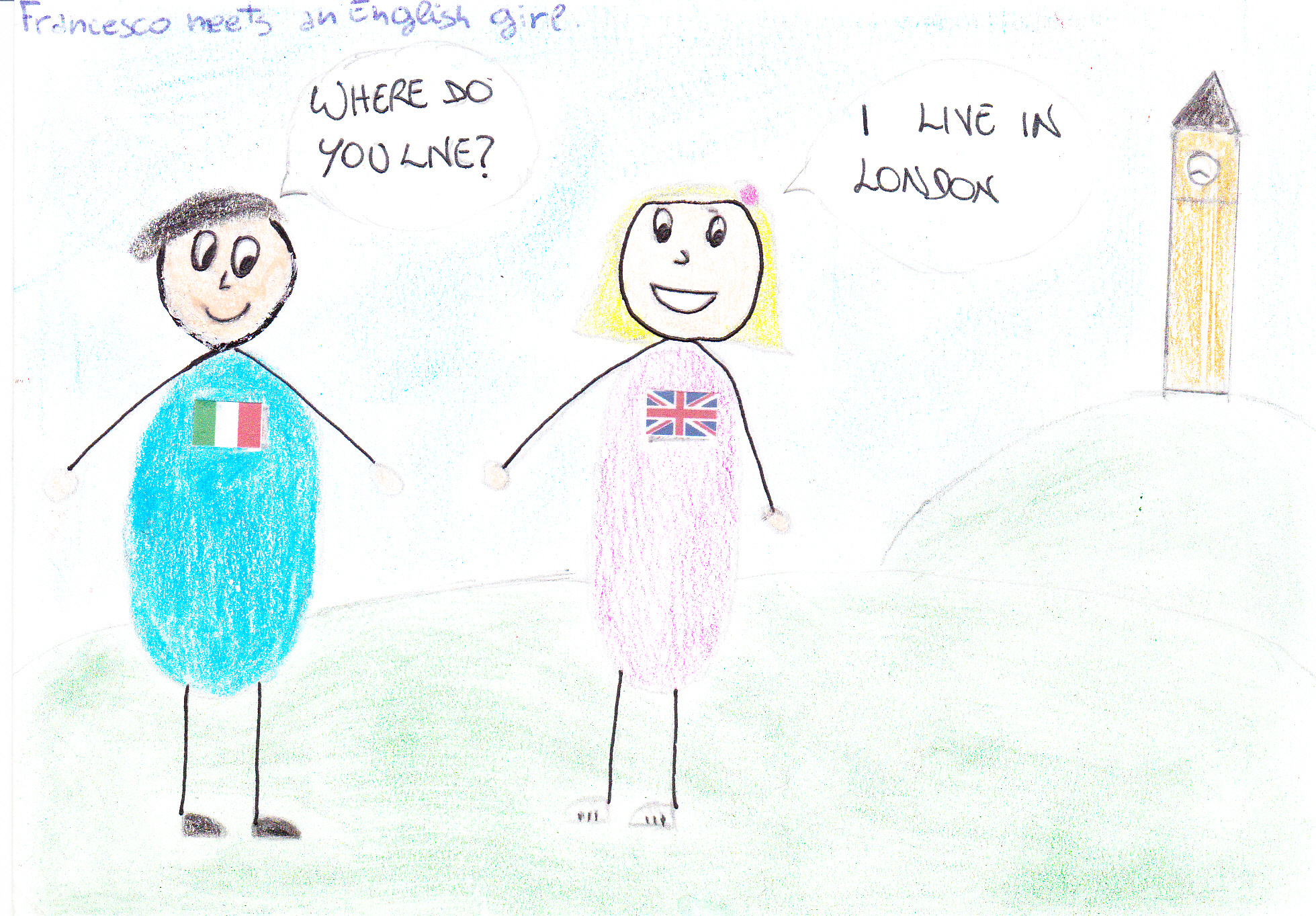 by Gaetana Micale - Illustrated by Lavoro a classi aperte - classi II - Scuola Secondaria I grado "E. Mancari" - Capo d