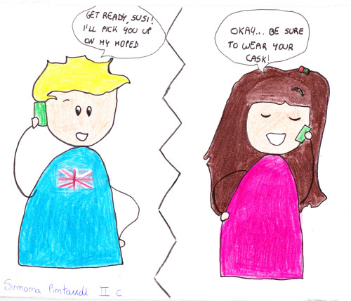 by Gaetana Micale - Illustrated by Lavoro a classi aperte - classi II - Scuola Secondaria I grado "E. Mancari" - Capo d